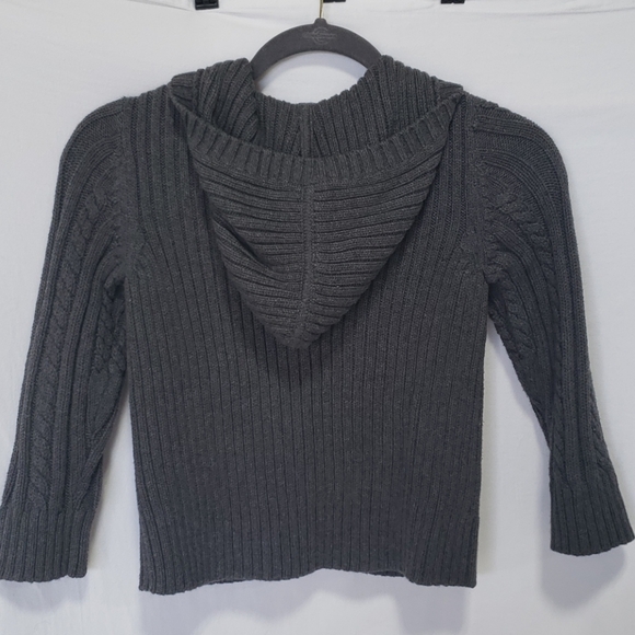 Girls Cable Knit Cardigan - Picture 2 of 3